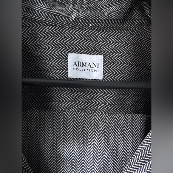 Armani Collezioni 100% Silk Dress Shirt - Picture 2 of 9